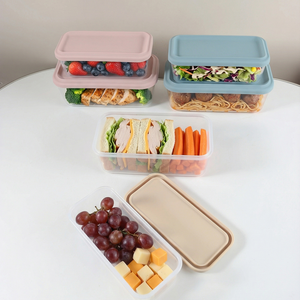 Baby Food Prep Containers - 1pc 500ml / 900ml Ultra-Transparent storage