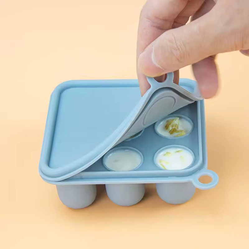Baby Food Guide - Silicone Baby Food Freezer Tray with
