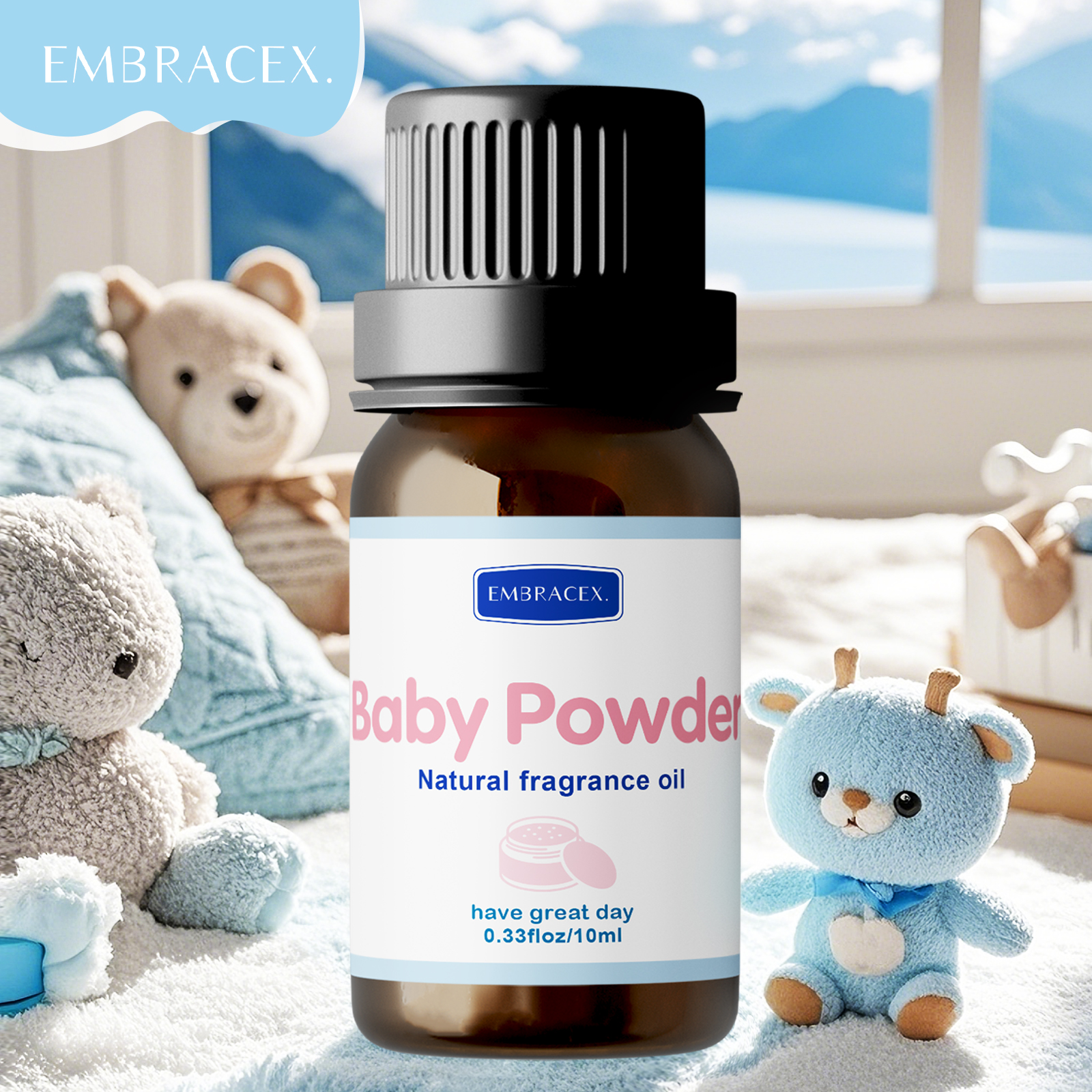 Baby Food Oil - 10ml Baby Powder Essential Oil Long