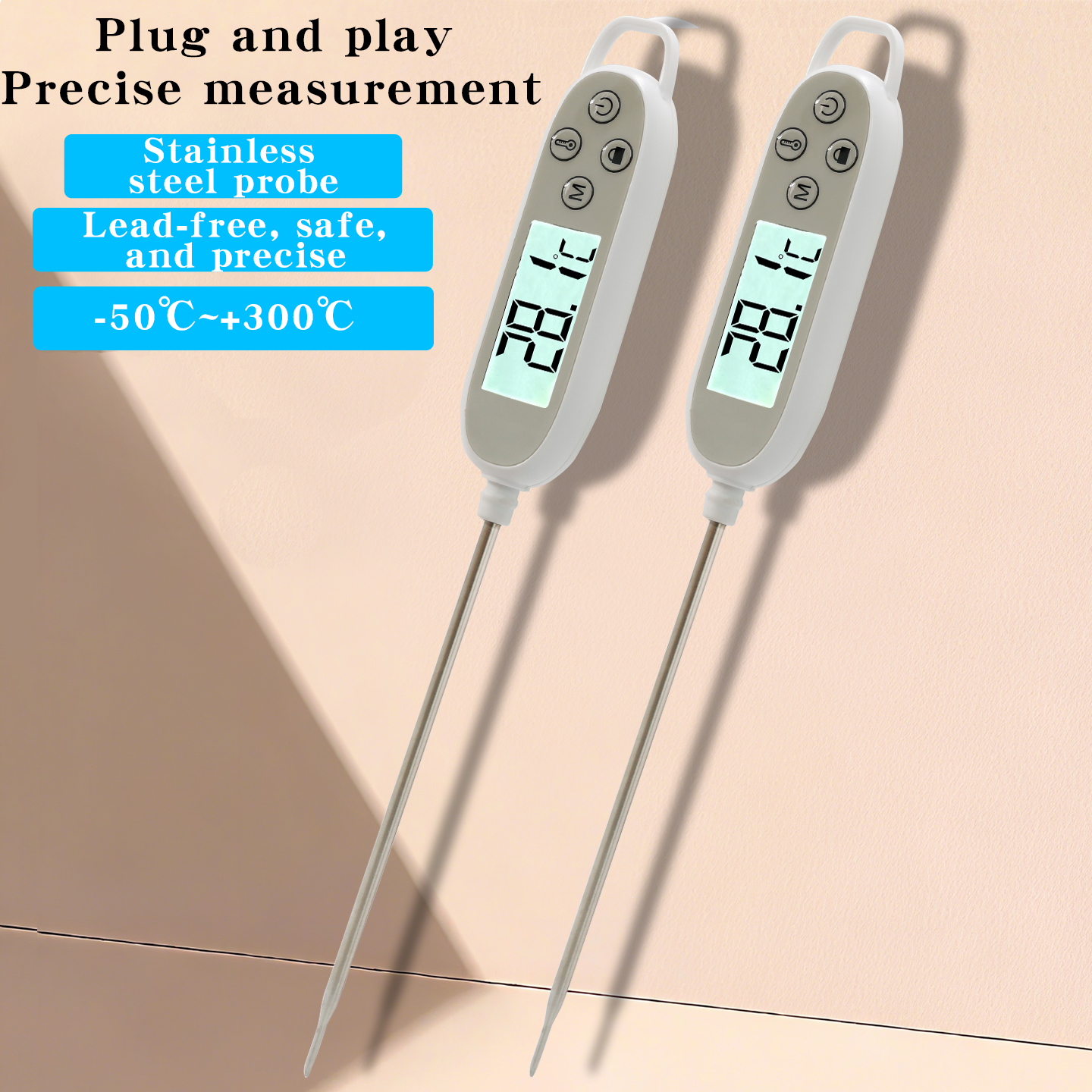 Baby Food Oil - High-Precision Digital Food Thermometer – For