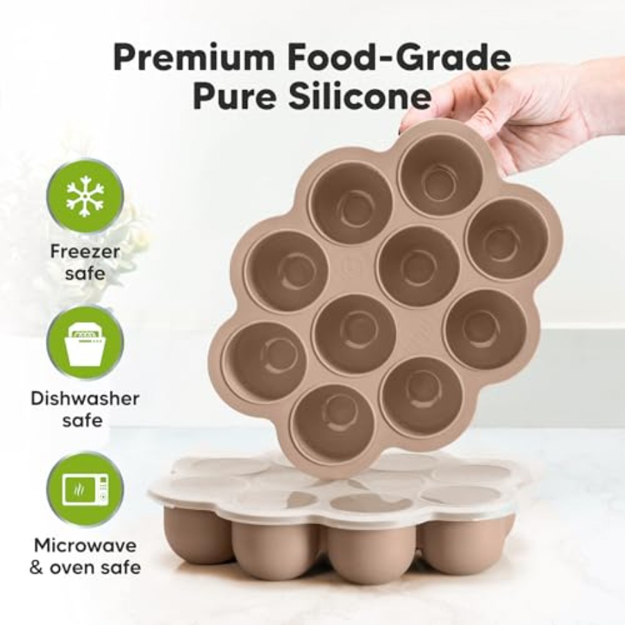 KeaBabies Silicone Food Freeze - Baby Food Prep Containers ulasan dan harga
