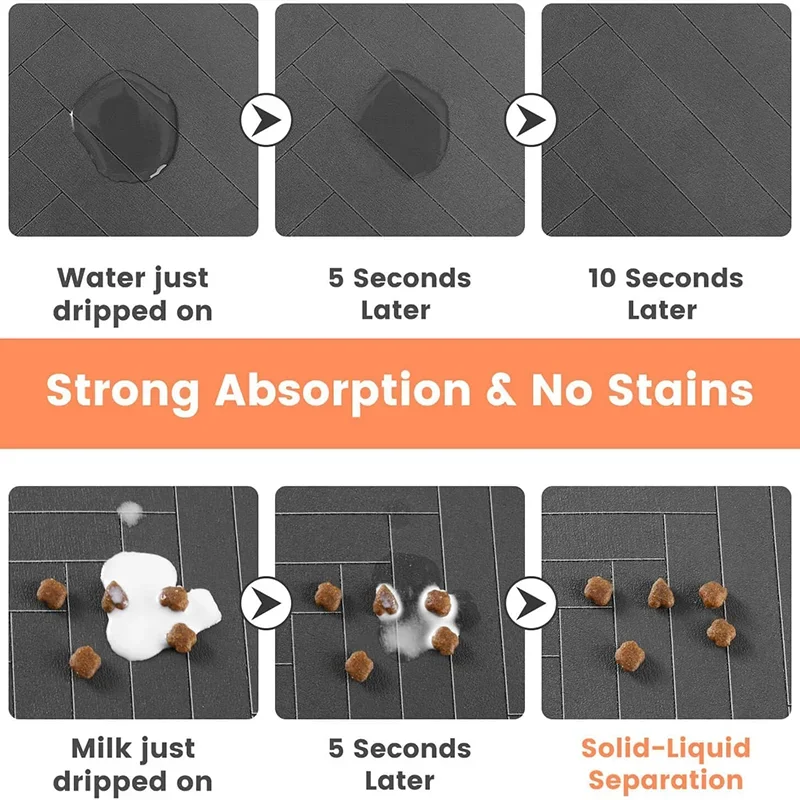 Pet Placemat Dog Food bowl Mat - Baby Food Cat ulasan dan harga