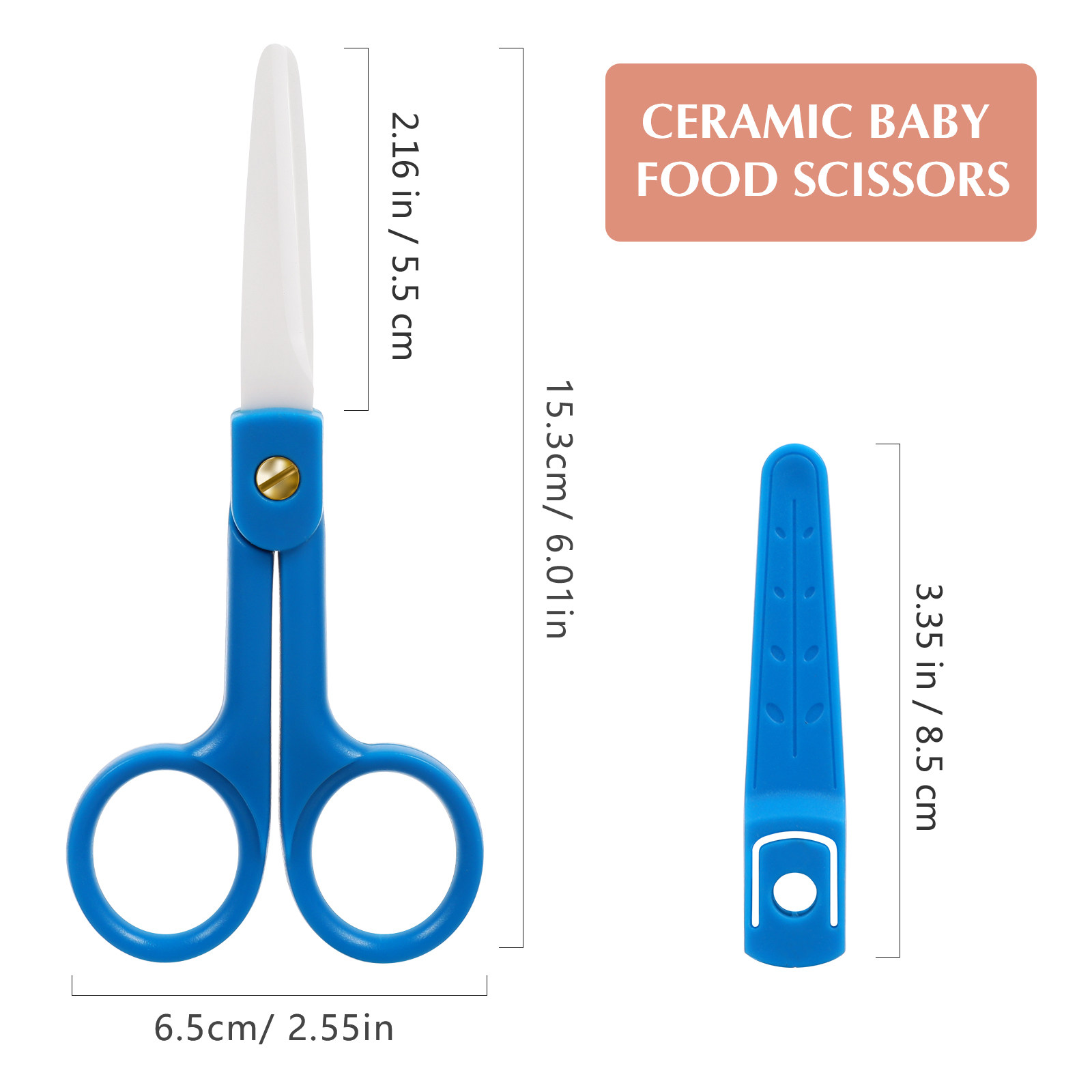Ceramic Food Crushes Tool Alte - Baby Food Scissors ulasan dan harga