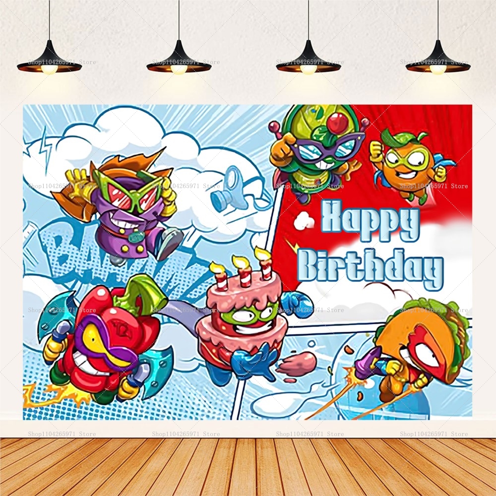 Cartoon SuperZings Photography - Baby Food Ideas ulasan dan harga