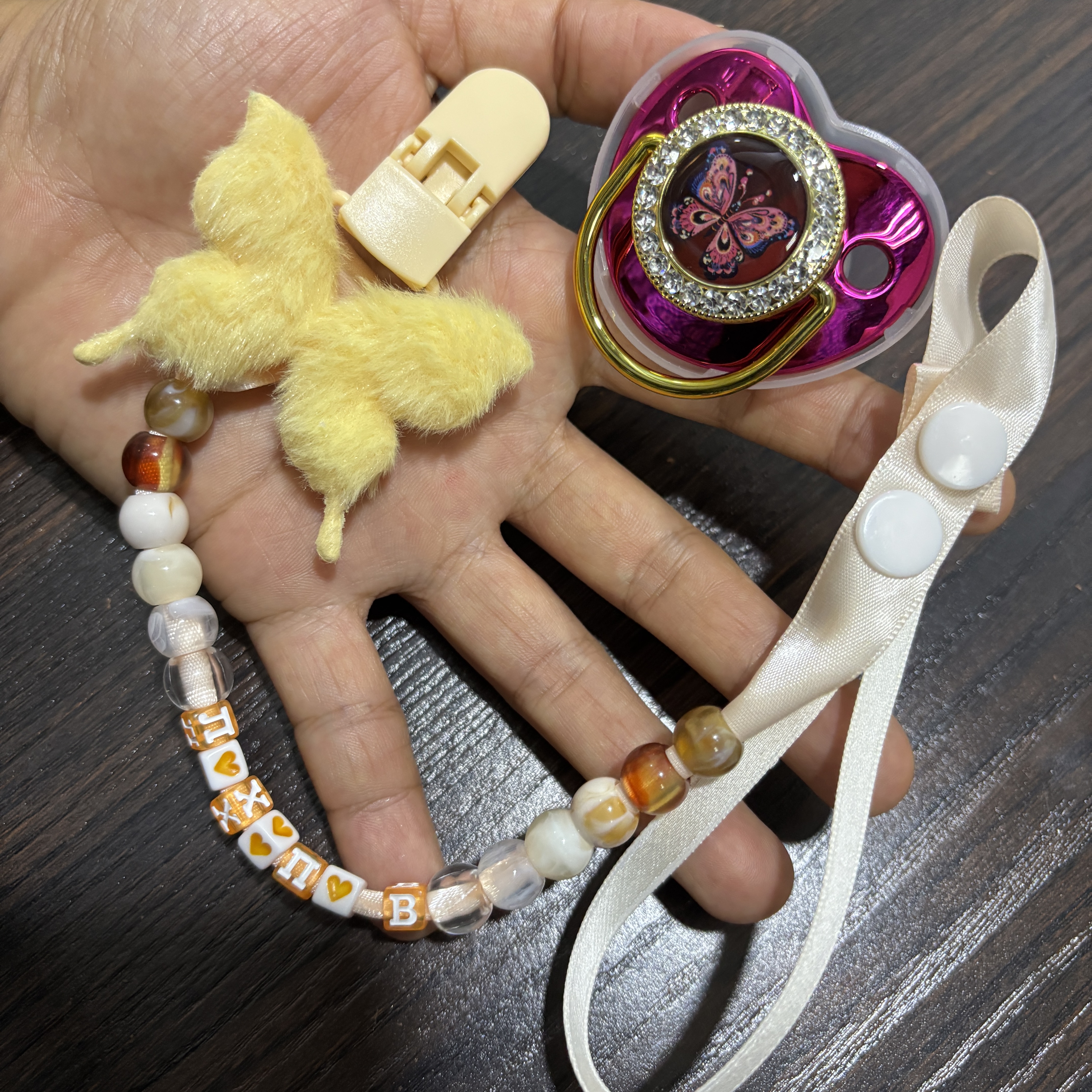 Cute Butterfly Comforting Baby - Baby Food Set ulasan dan harga