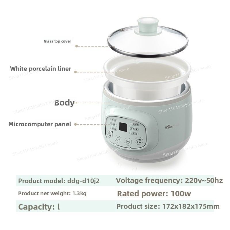 Mini Electric Stew Pot DDZ-A08 - Baby Food For 2 Year Old ulasan dan harga