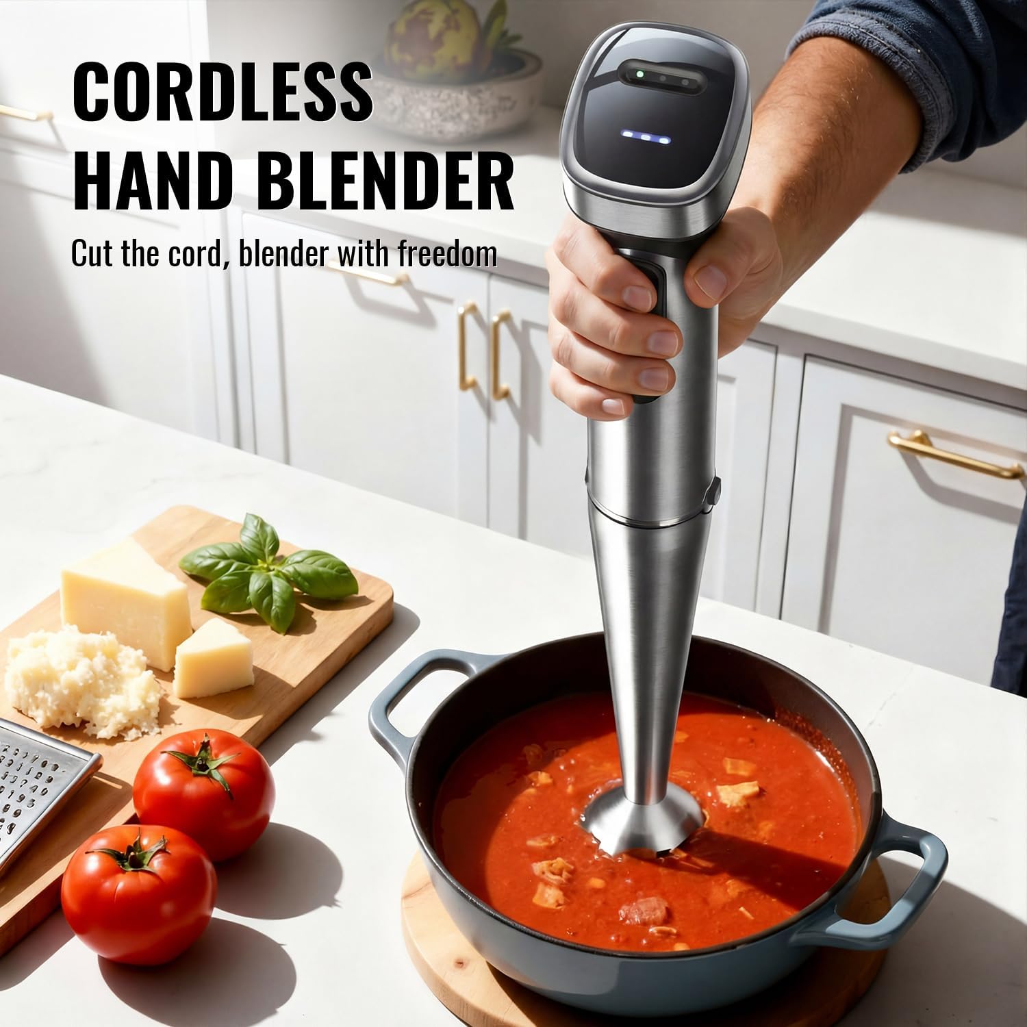 Cordless Immersion Blender, Re - Baby Food Product ulasan dan harga