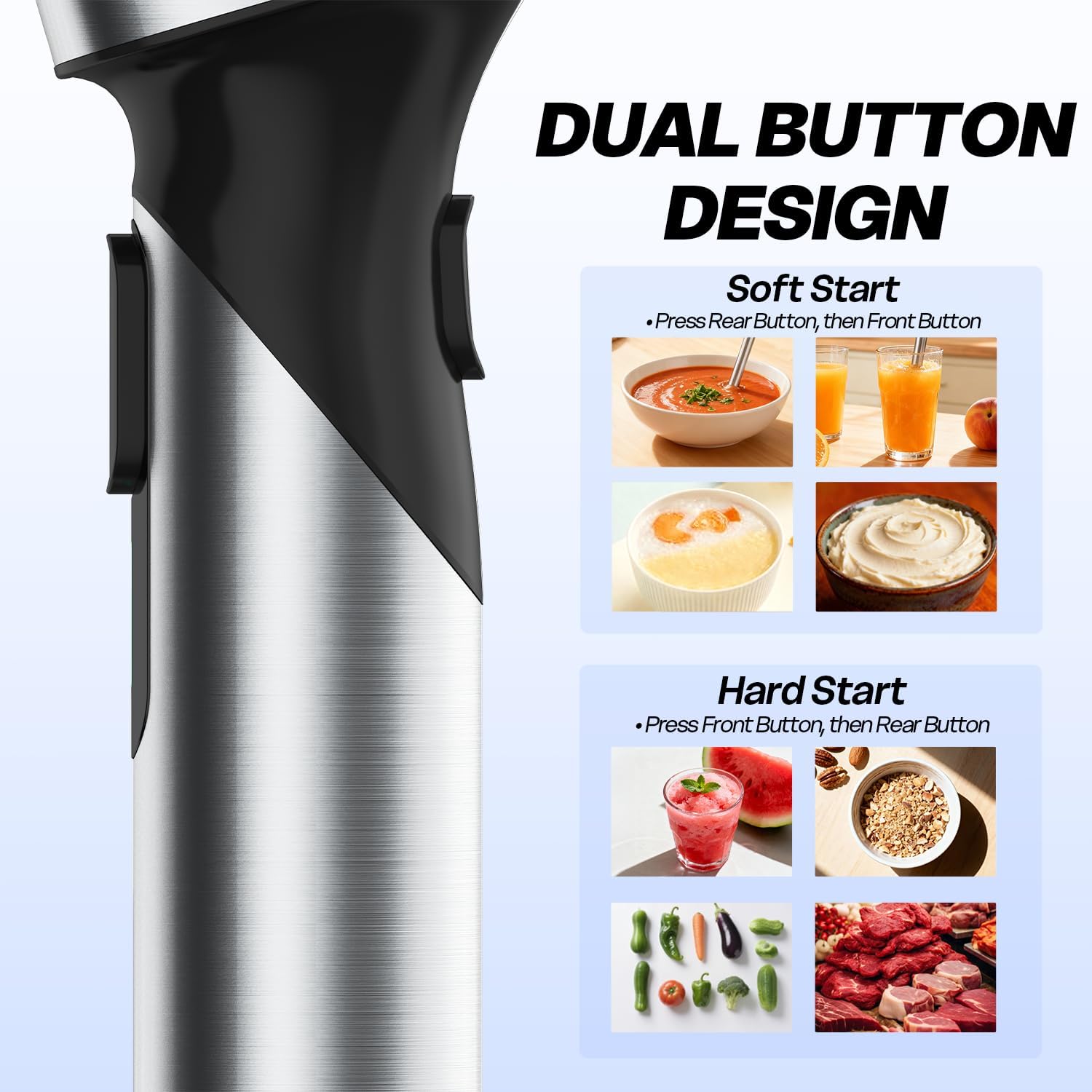 Cordless Immersion Blender, Re - Baby Food Product ulasan dan harga