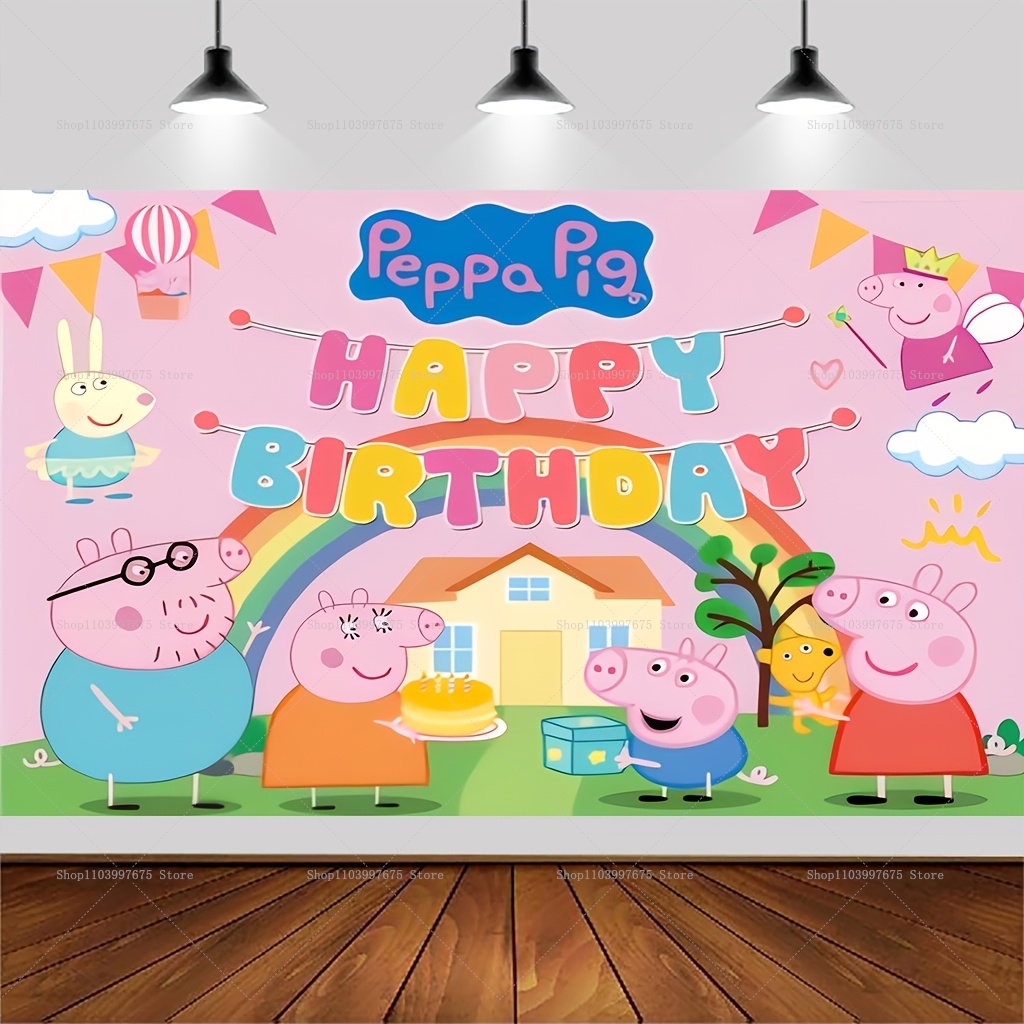 Custom Name Cartoon Peppa Pig  - Baby Food Ideas ulasan dan harga