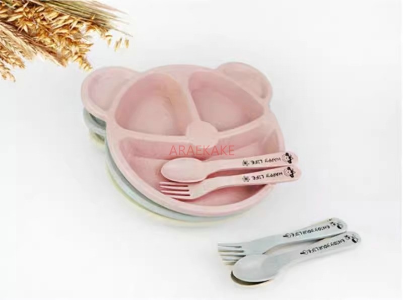 Children's Dining Plate Set Di - Baby Food Set ulasan dan harga