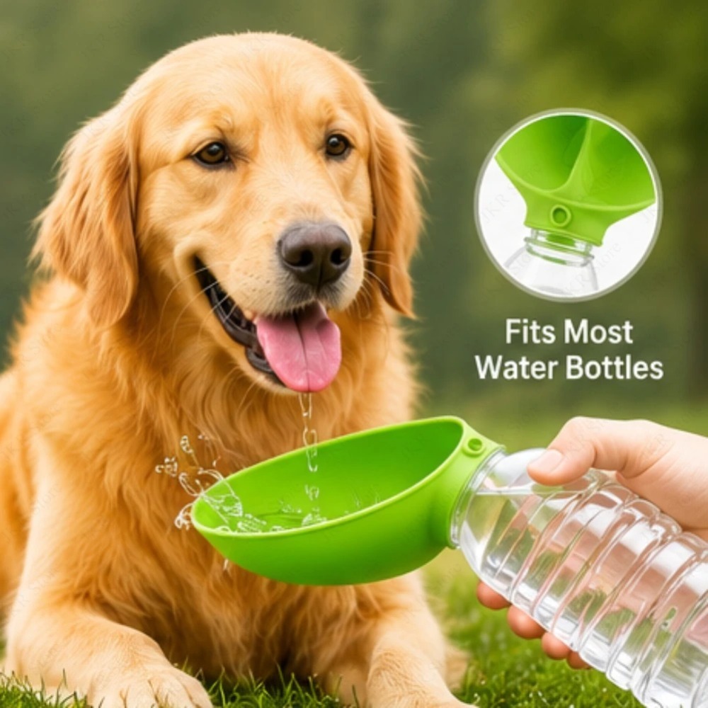 Portable Pet Feeding Water Bow - Baby Food Cat ulasan dan harga