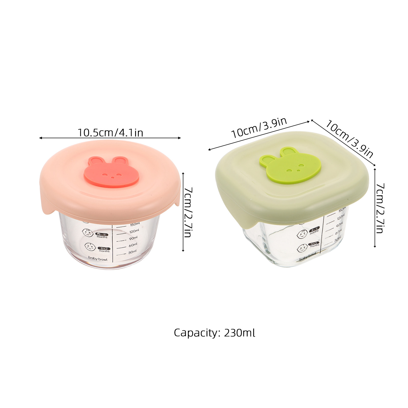 2Pcs Reusable Baby Food Storag - Baby Food Jar ulasan dan harga