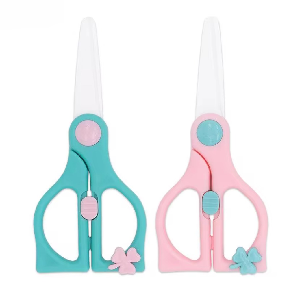 Baby Ceramic Food Shears Veget - Baby Food Scissors ulasan dan harga