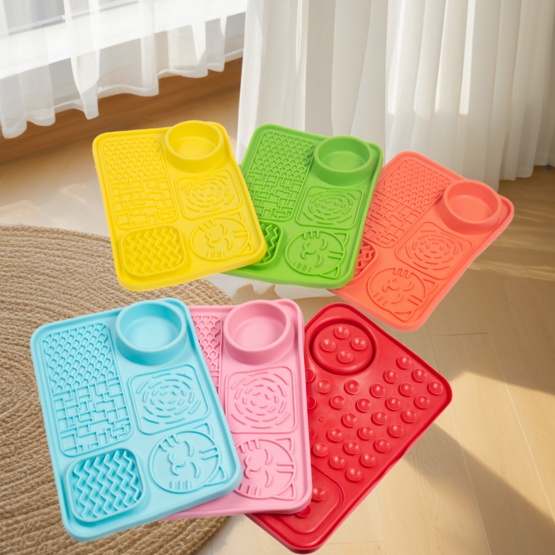 Pet Licking Mat, Cat and Dog F - Baby Food Cat ulasan dan harga