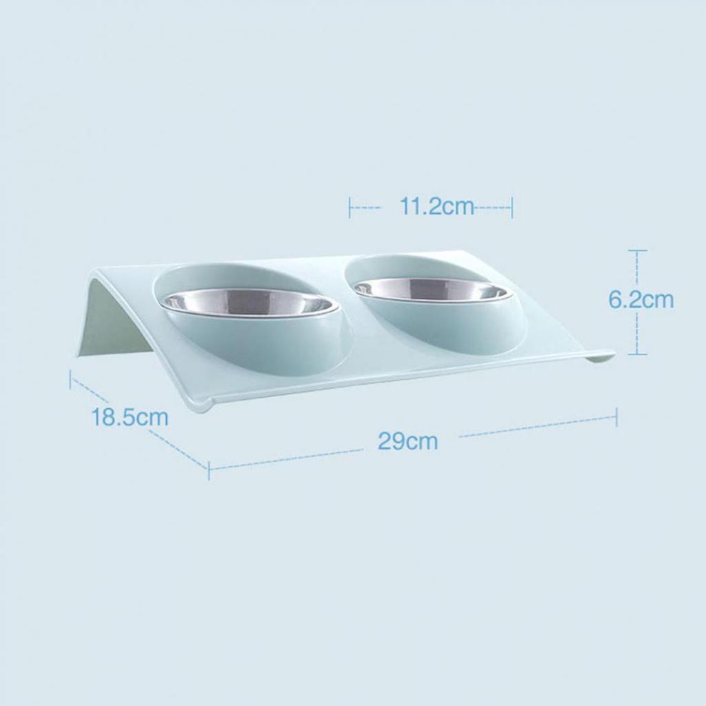 Practical New Dual Bowl Design - Baby Food Cat ulasan dan harga