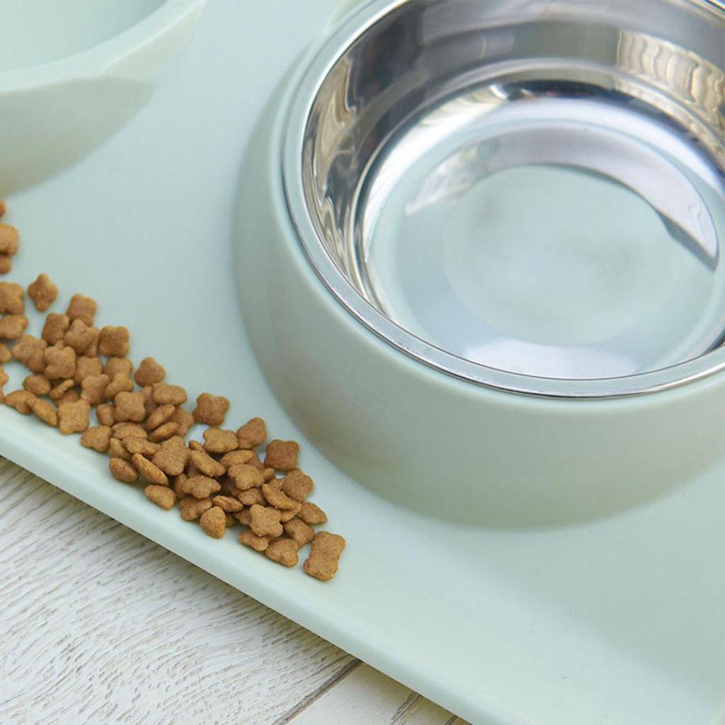 Practical New Dual Bowl Design - Baby Food Cat ulasan dan harga