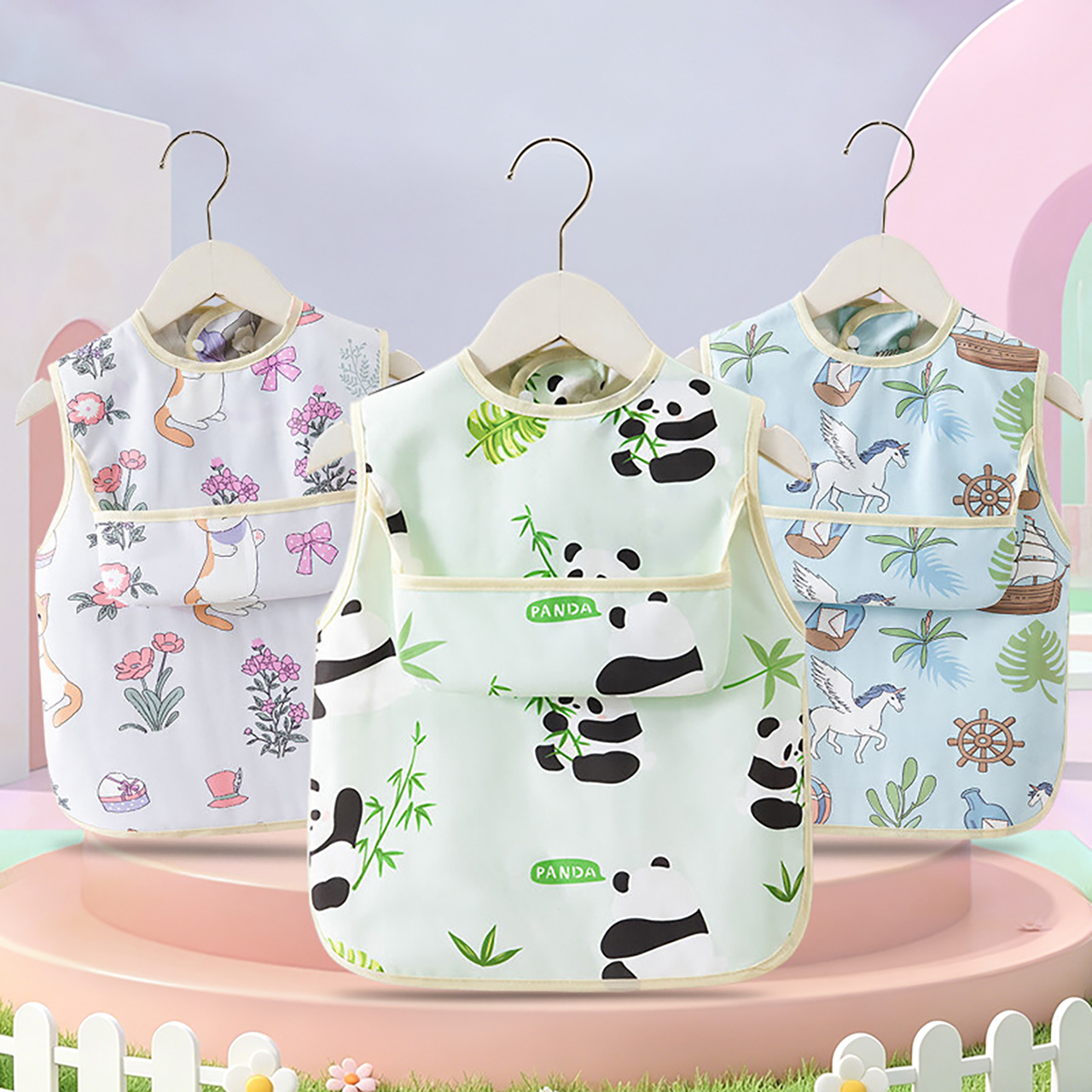0-4Y Baby Bibs & Pocket Waterp - Baby Food For 2 Year Old ulasan dan harga