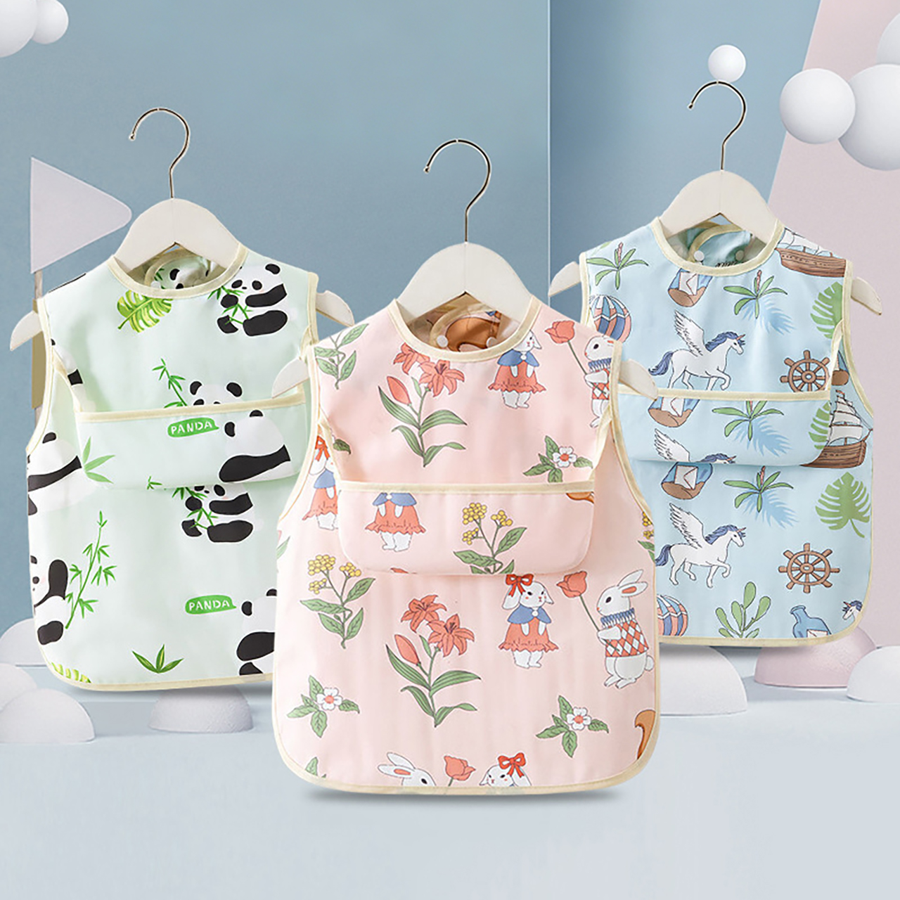 0-4Y Baby Bibs & Pocket Waterp - Baby Food For 2 Year Old ulasan dan harga