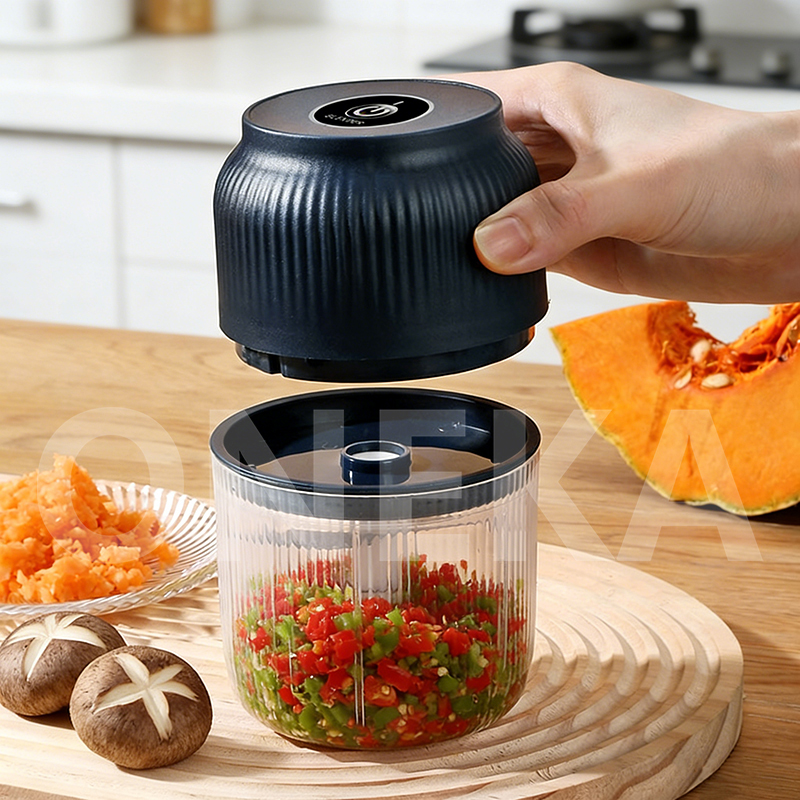 6-Blade Electric Mini Garlic C - Baby Food Zubereiter ulasan dan harga