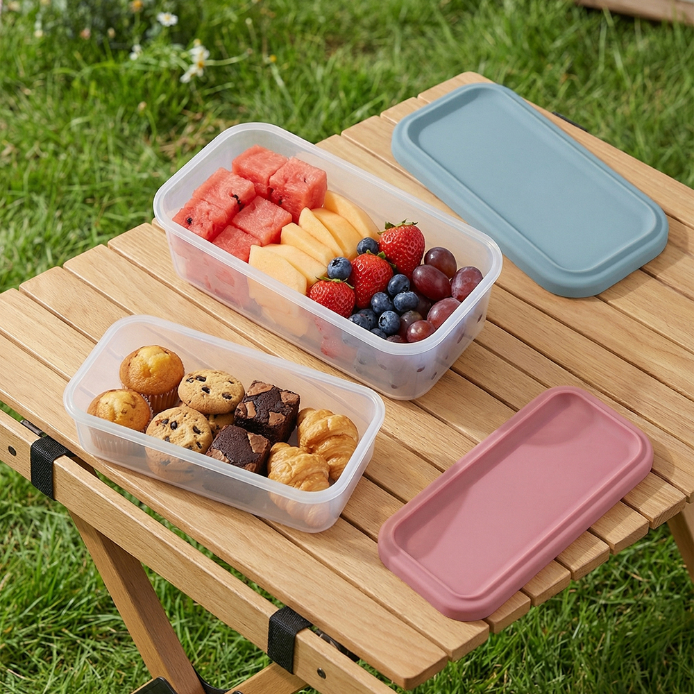 1pc 500ml / 900ml Ultra-Transp - Baby Food Prep Containers ulasan dan harga