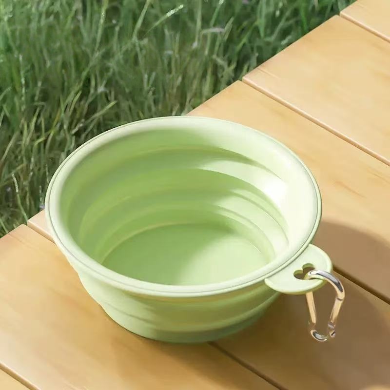 Foldable Pet Bowl, Portable Tr - Baby Food Cat ulasan dan harga