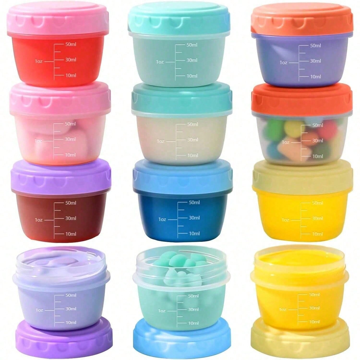 1-6 Pack 2.7 OZ Salad Dressing - Baby Food Jar ulasan dan harga