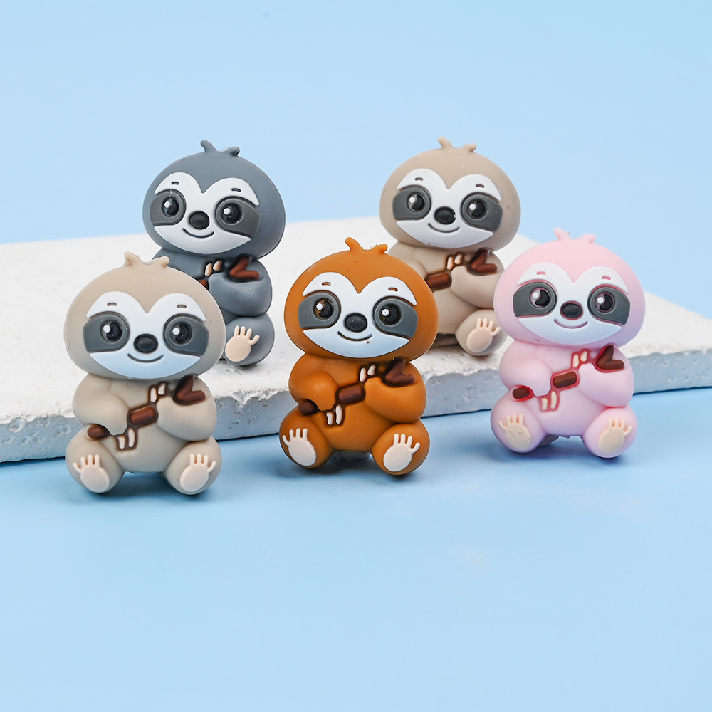 4Pcs Food Grade Animal Silicon - Baby Food Ideas ulasan dan harga