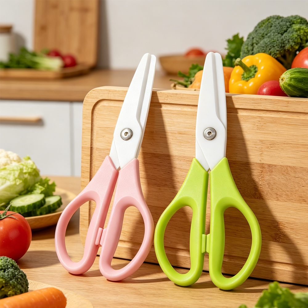 8Inch Zirconia Ceramic Blade B - Baby Food Scissors ulasan dan harga