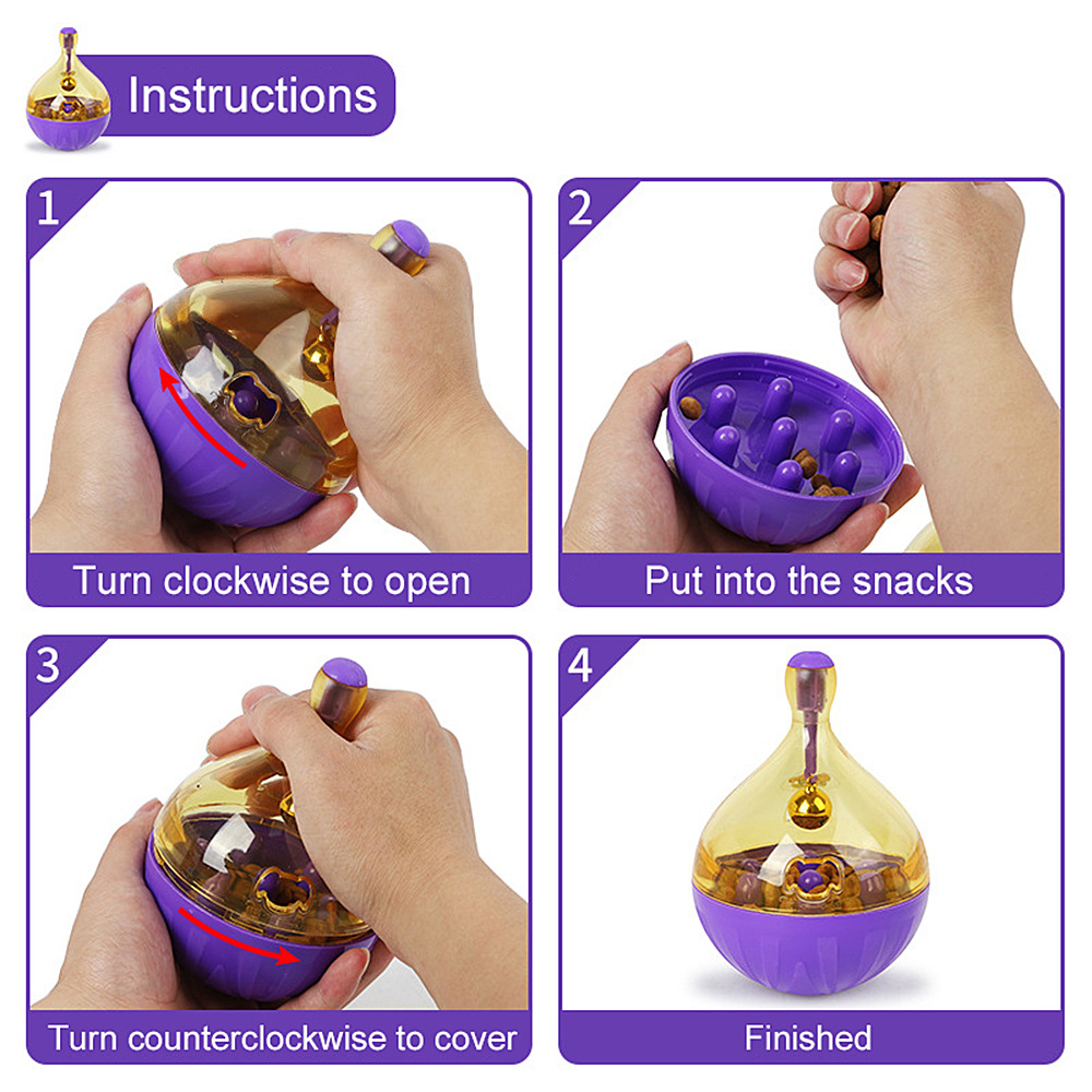 Pet Cat Fun Bowl Feeding Toys  - Baby Food Cat ulasan dan harga