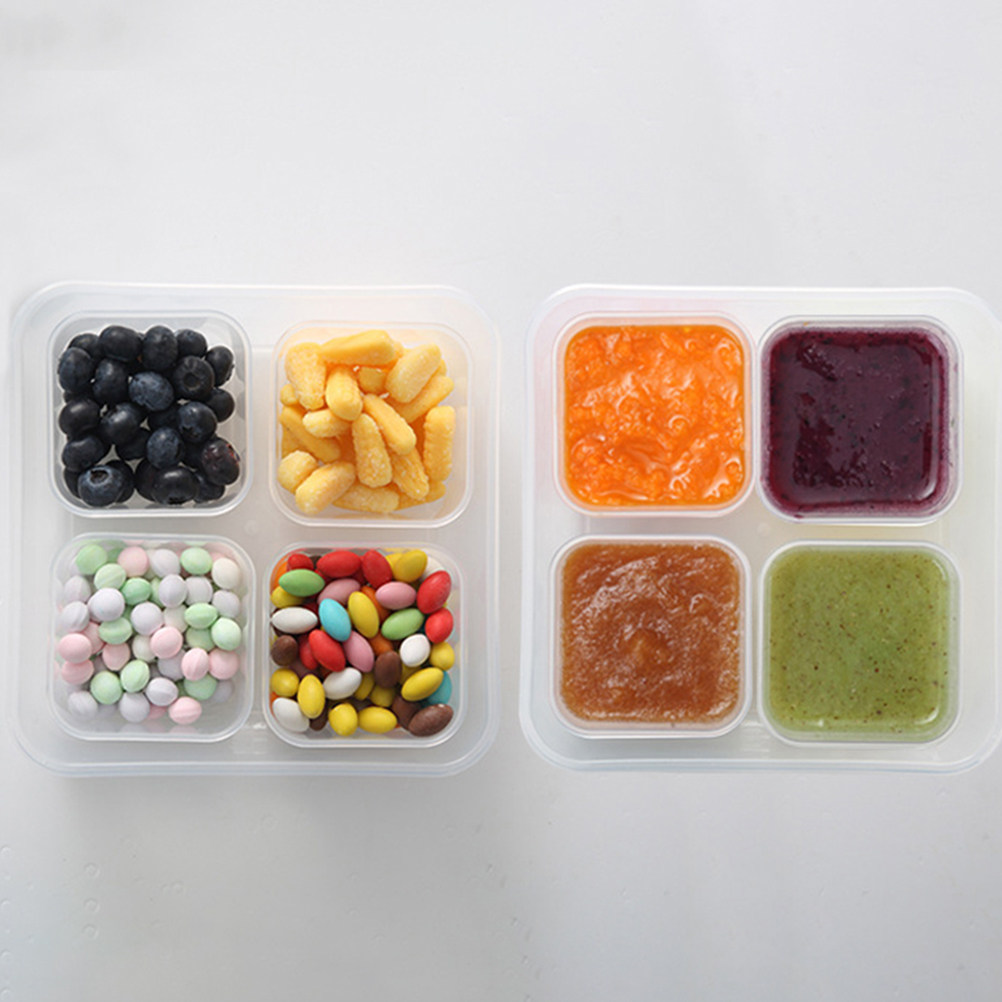 8Pcs Baby Food Storage Boxes C - Baby Food Prep Containers ulasan dan harga
