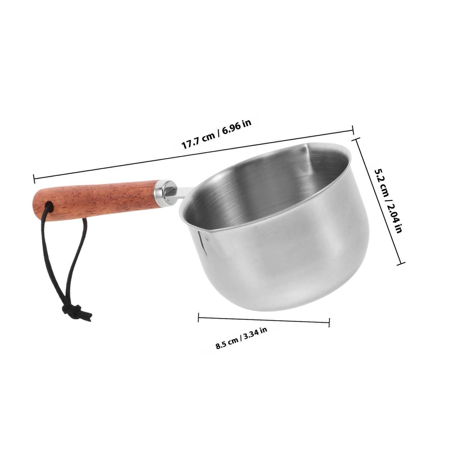 200Ml Stainless Steel Mini Pot - Baby Food Oil ulasan dan harga