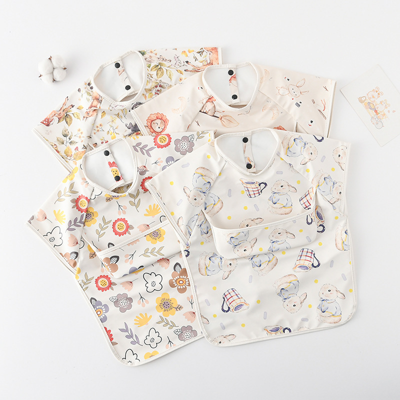 Newborn Baby Bibs Blouse Water - Baby Food Product ulasan dan harga
