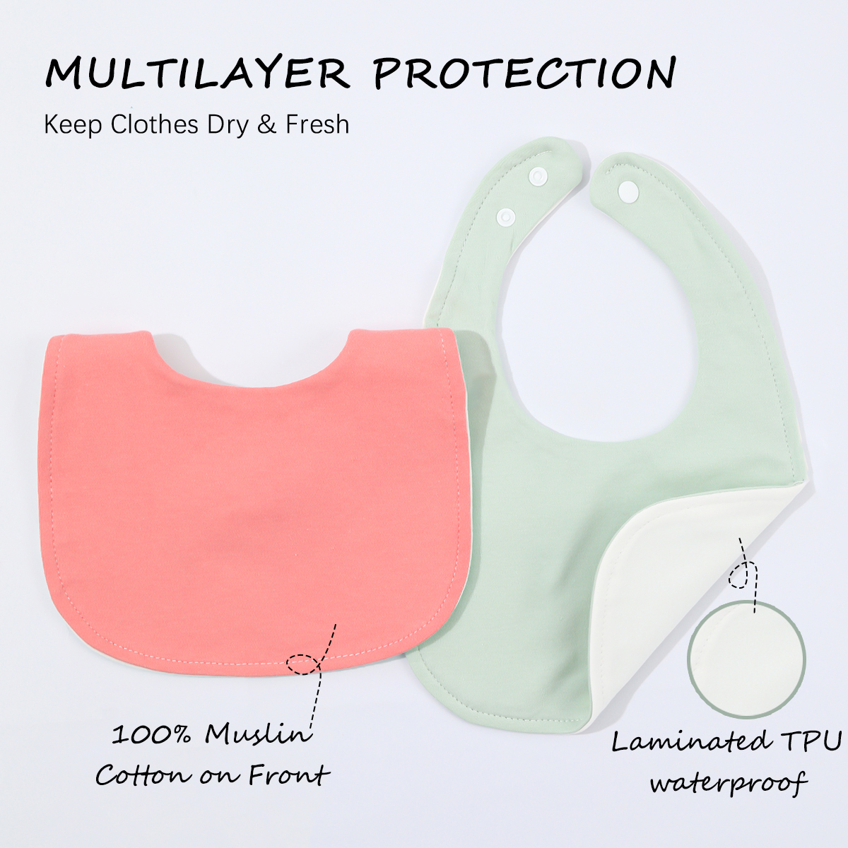 10-piece baby bib U-shaped sal - Baby Food Product ulasan dan harga